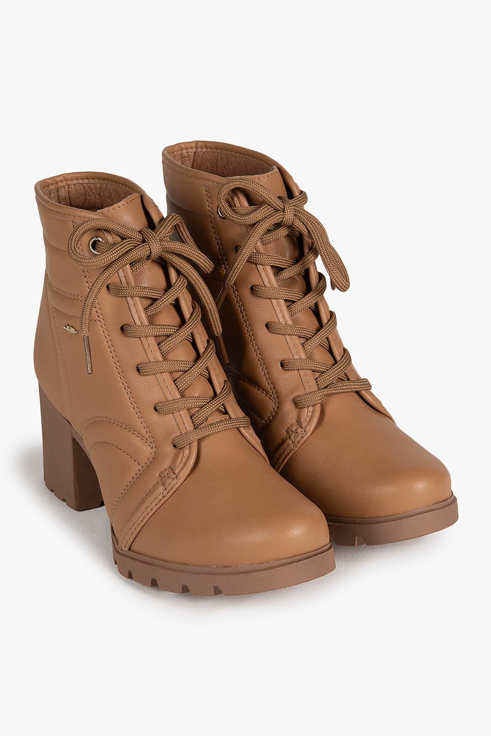 Bota Feminina Coturno Dakota Xanthe Bege 4