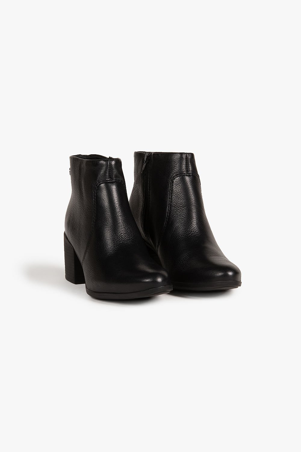 Bota Feminina Cano Curto Bottero Oaken Preto 4