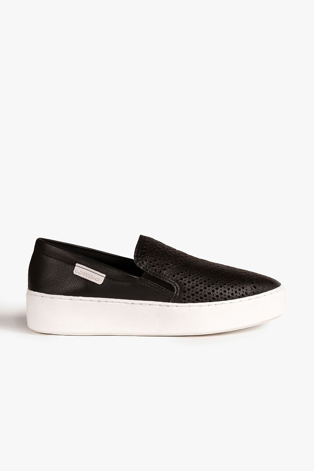 Tênis Feminino Slip On Bottero Gisely Preto 1