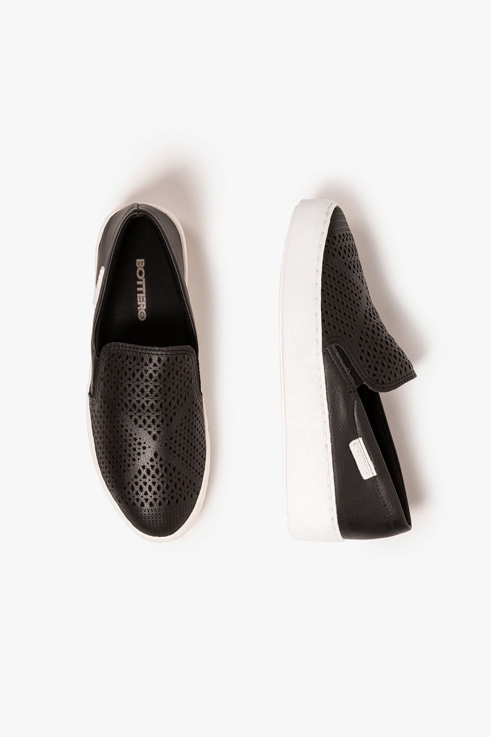 Tênis Feminino Slip On Bottero Gisely Preto 3