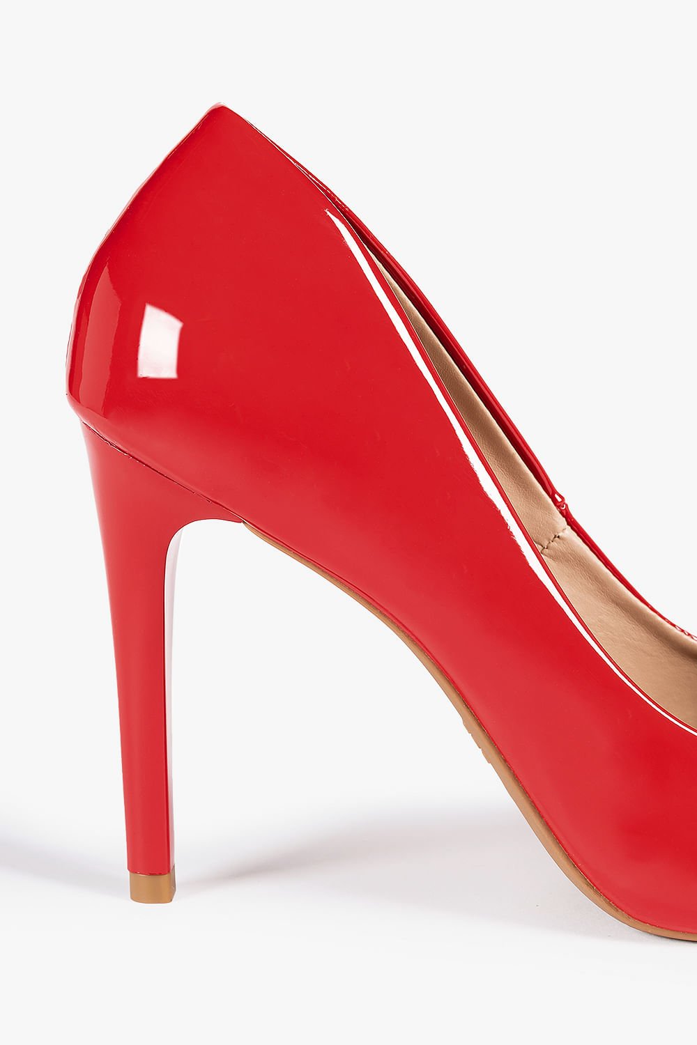 Scarpin Feminino Salto Alto Mundial Jayne Vermelho 2