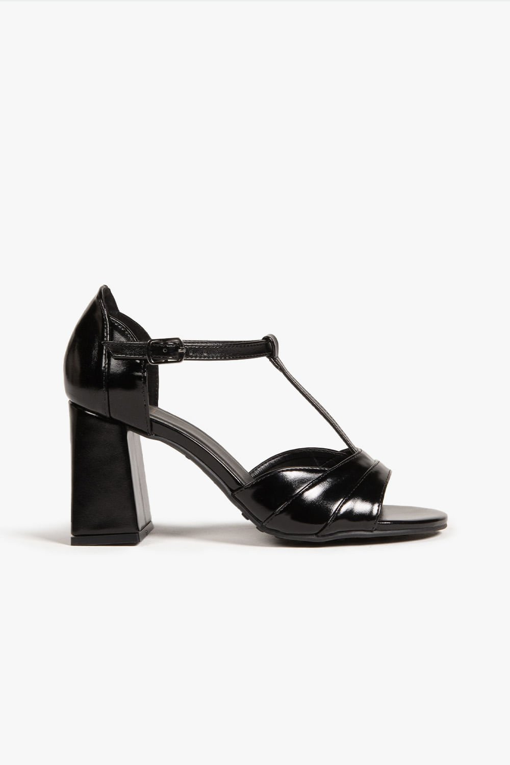 Sandália Feminina Peep Toe Mundial Amandine Preto 4