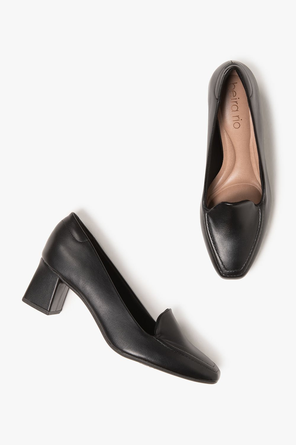 Sapato Feminino Alto Médio Beira Rio Heliana Preto 3