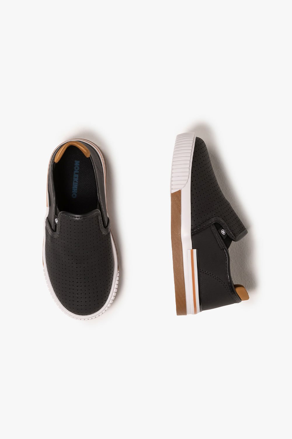 Tênis Infantil Molekinho TinyTreads Preto 3