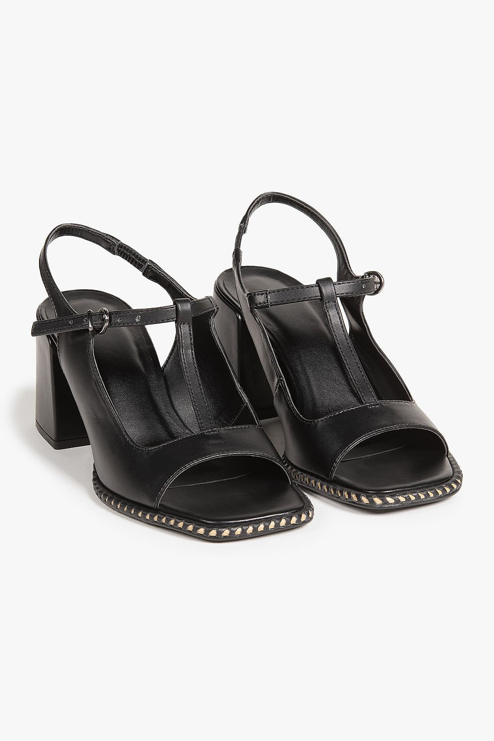 Sandália Feminina Slingback Mundial Emyly Preto 4