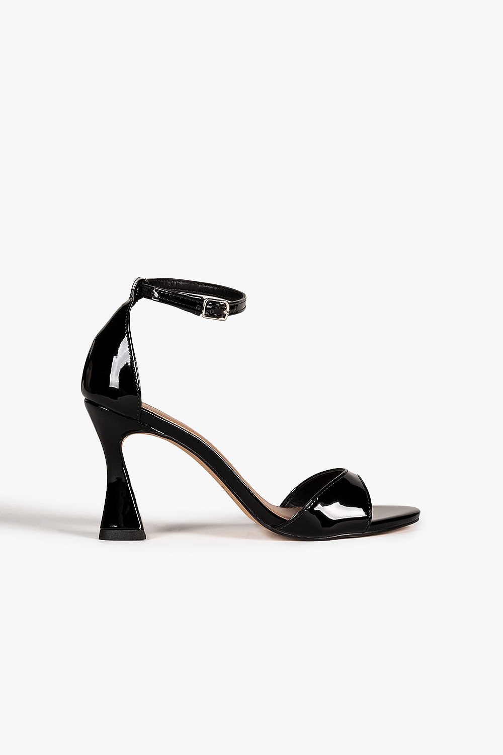 Sandália Feminina Salto Alto Mundial Maiane Preto 3