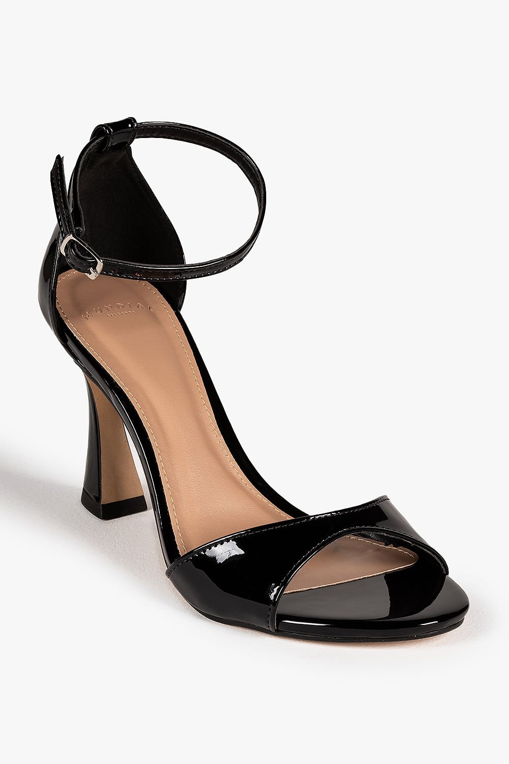 Sandália Feminina Salto Alto Mundial Maiane Preto 9