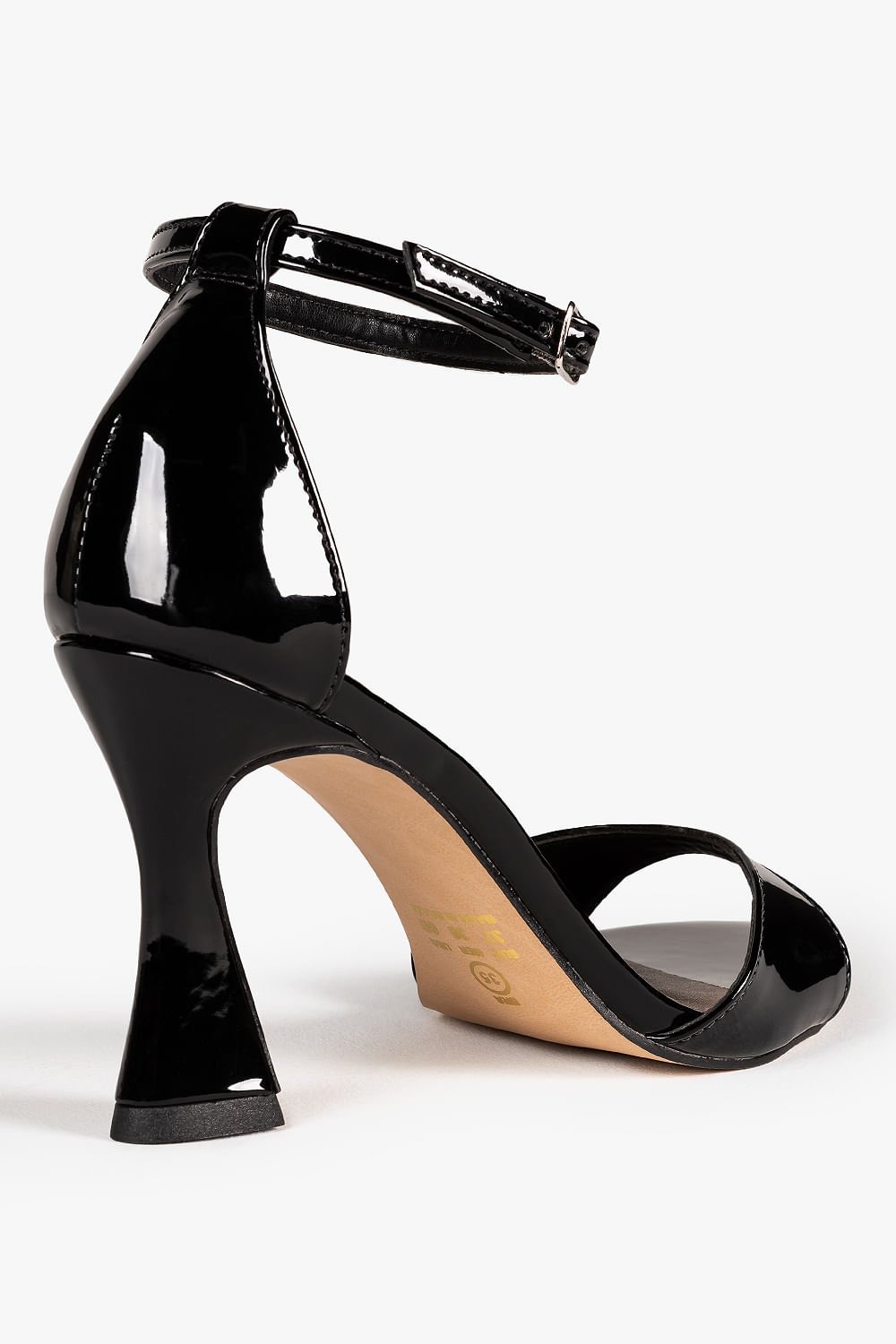 Sandália Feminina Salto Alto Mundial Maiane Preto 6