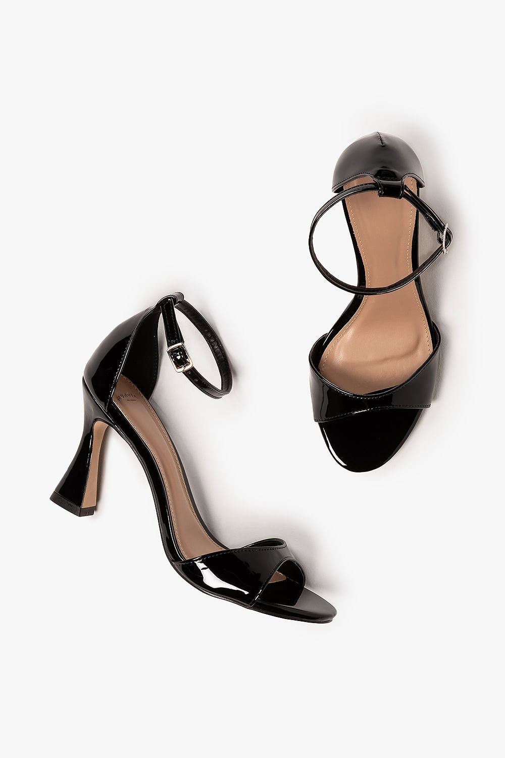 Sandália Feminina Salto Alto Mundial Maiane Preto 9