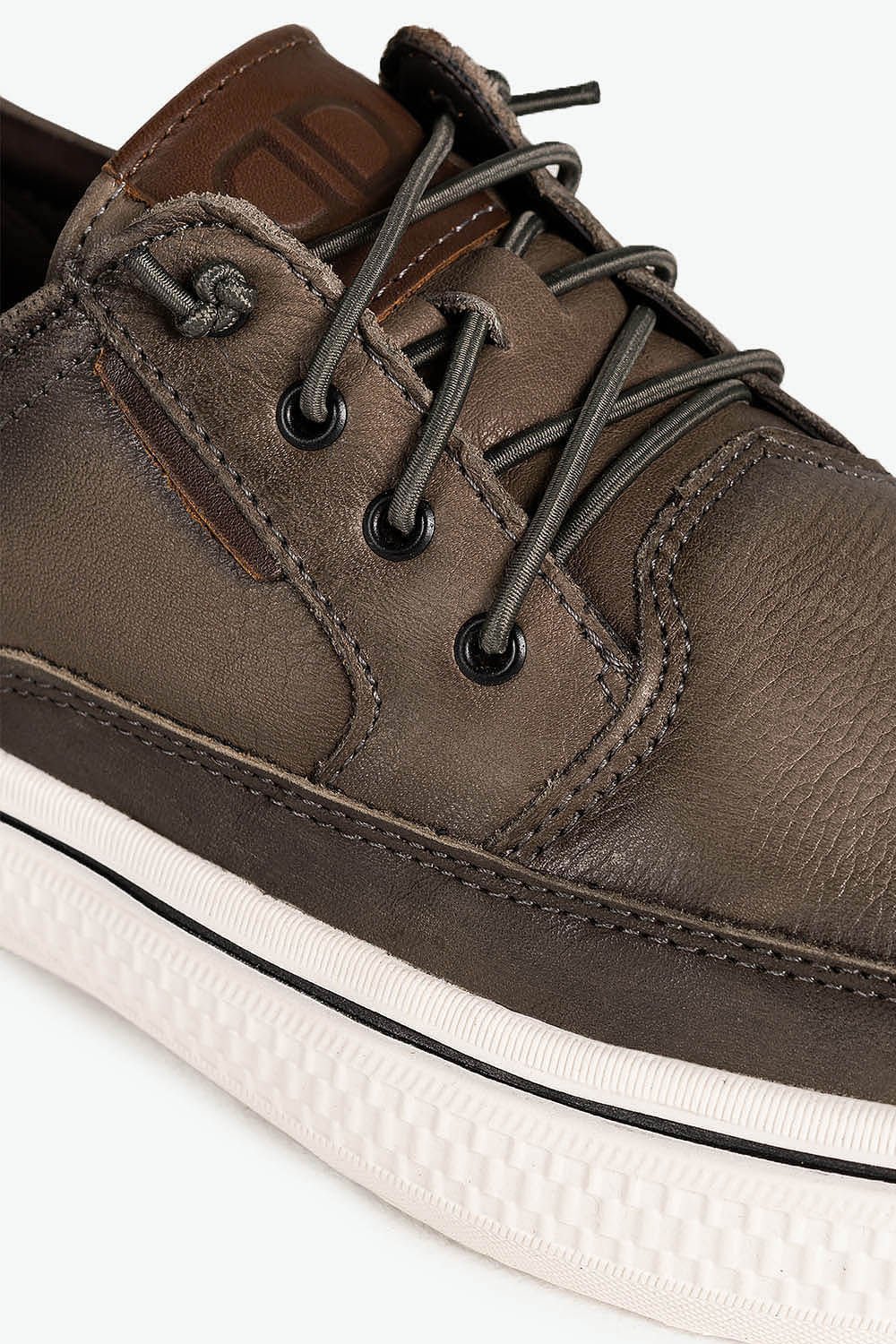 Tênis Masculino Democrata Slip On Fender Marrom 2