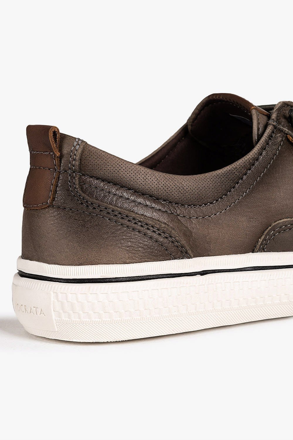 Tênis Masculino Democrata Slip On Fender Marrom 5