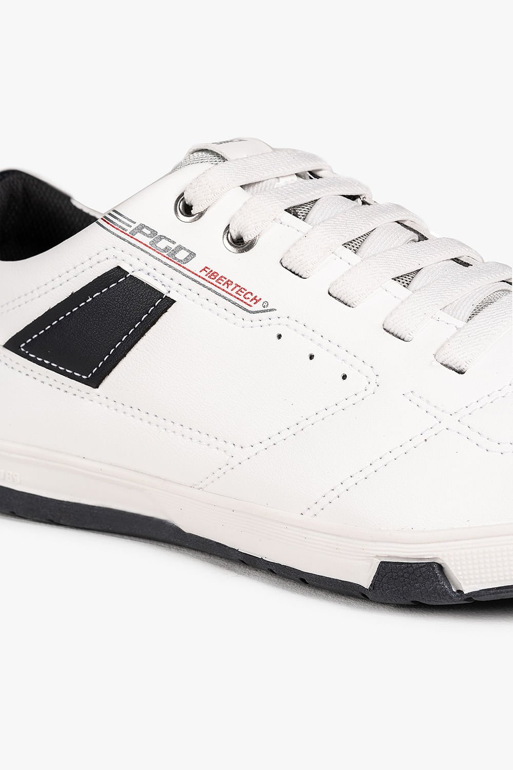 Sapatênis Masculino Pegada Microfibra Branco 2