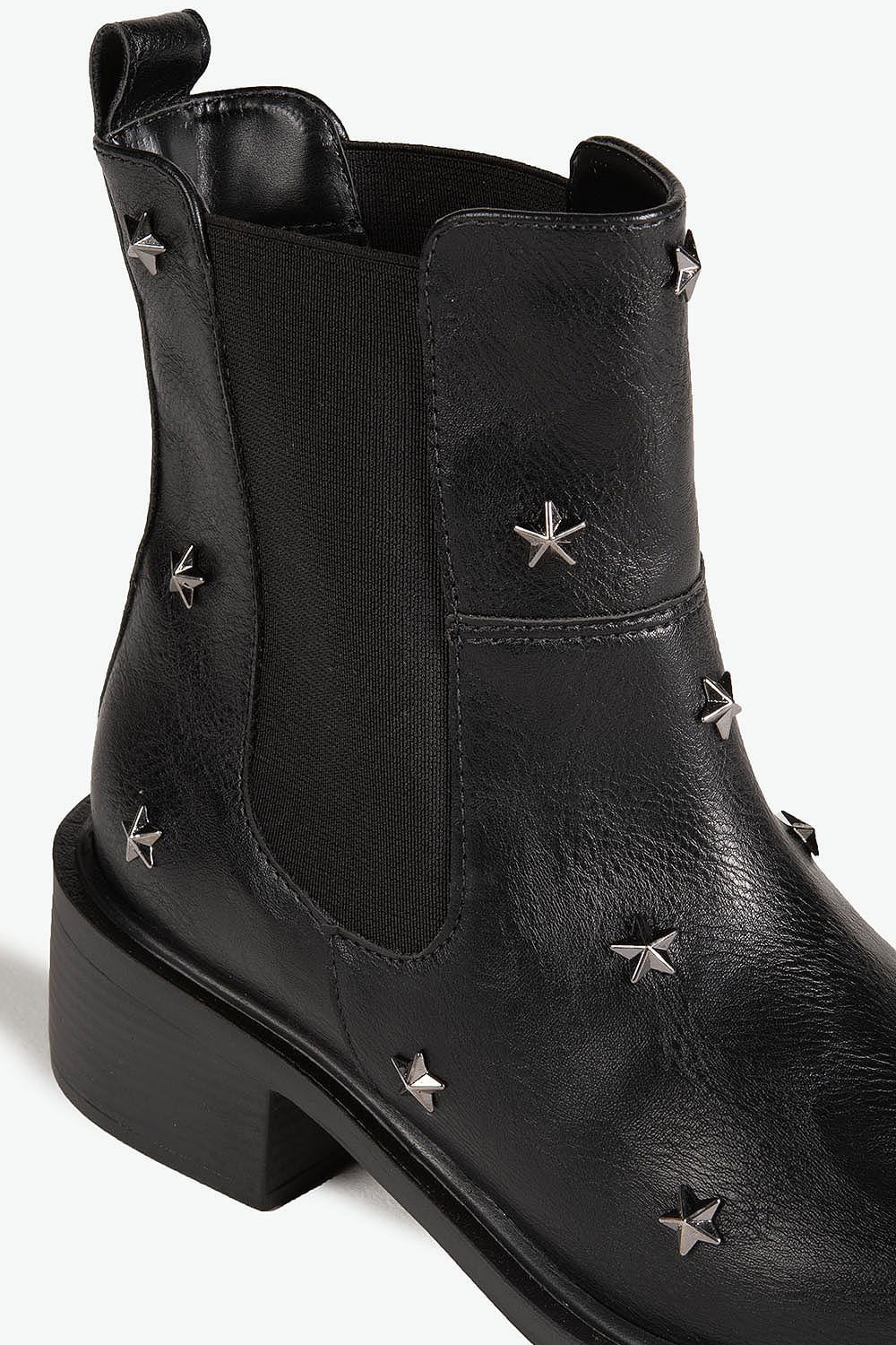 Bota Feminina Chelsea Boot Cano Médio Mundial Shine Preto 3