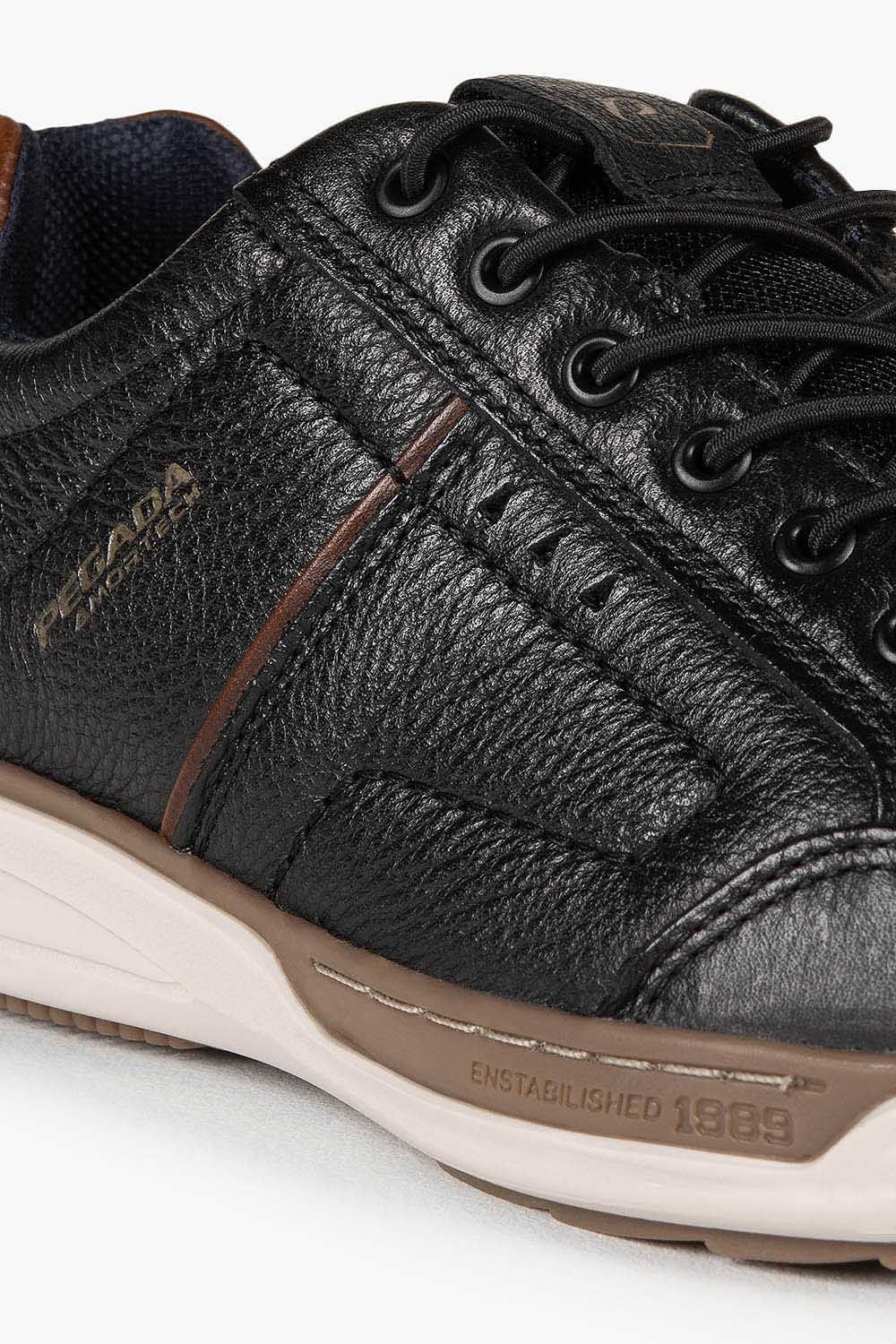 Sapatênis Masculino Pegada Strive Preto/Marrom 6