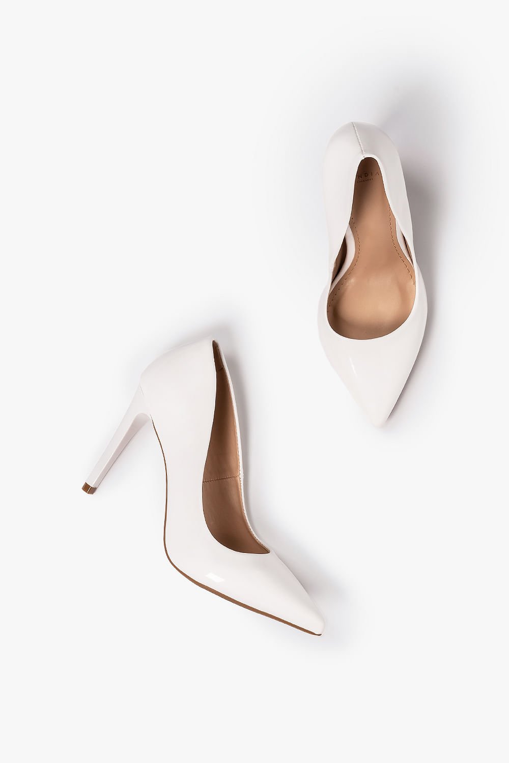 Scarpin Feminino Salto Alto Mundial Jayne Branco 3