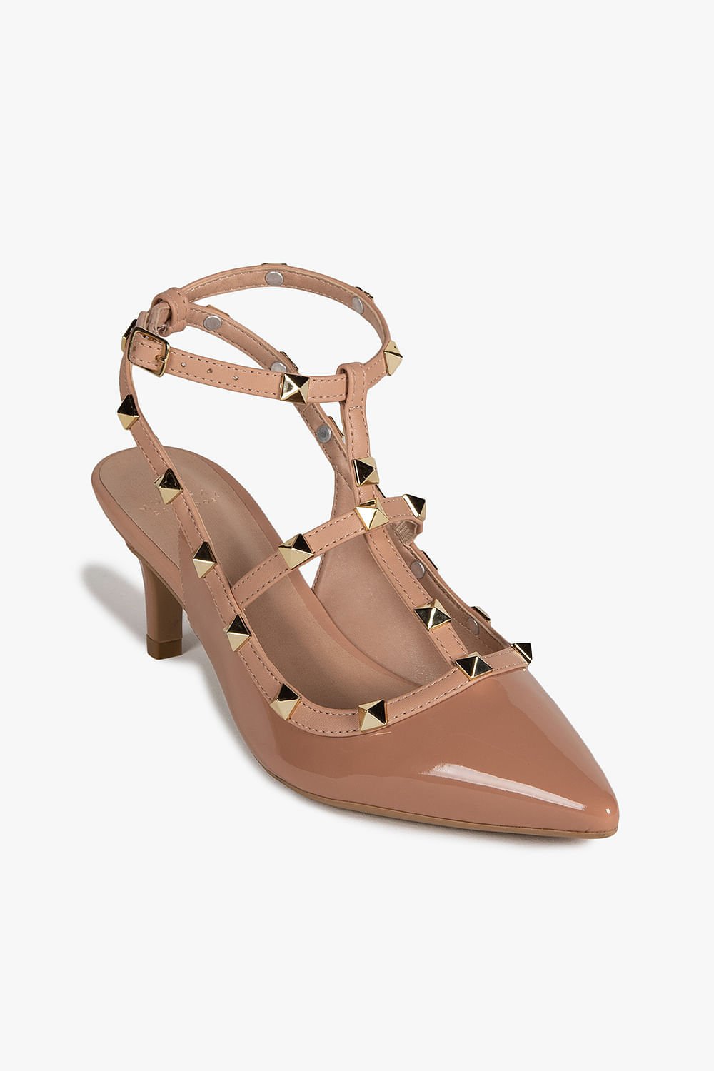 Scarpin Feminino Slingback Mundial Simoni Bege 8