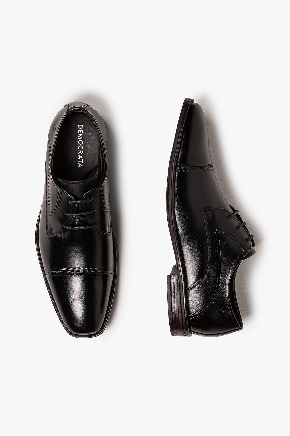 Sapato Social Masculino Democrata Metropolitan Clooney Preto 3