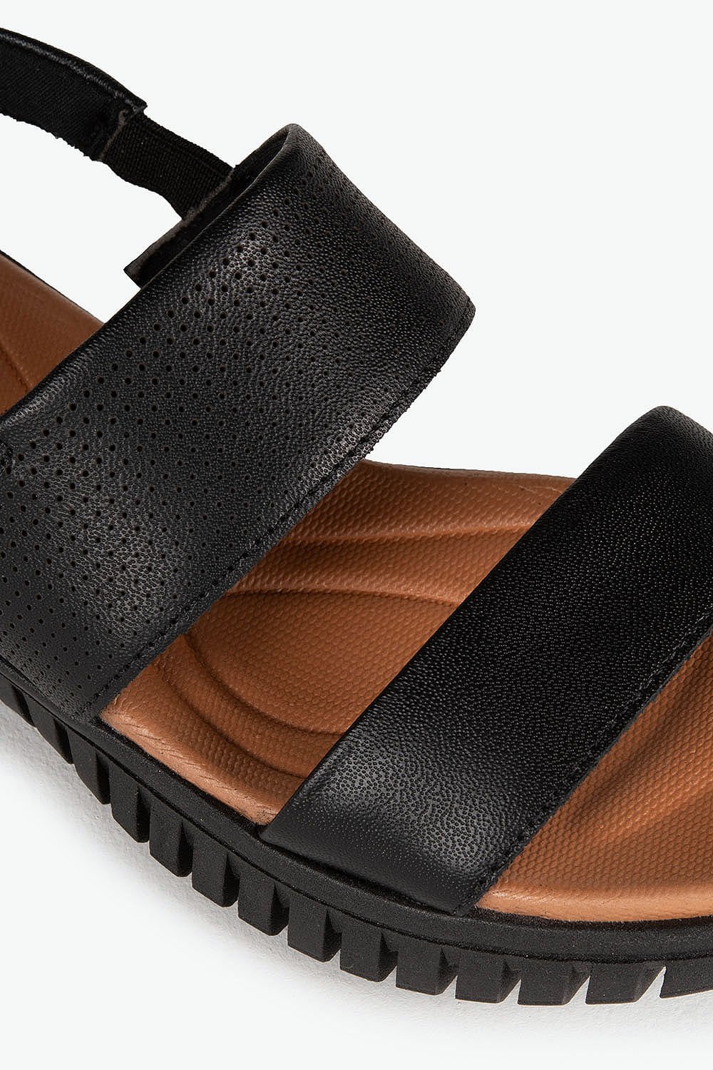 Sandália Feminina Papete Usaflex Noemi Preto 2