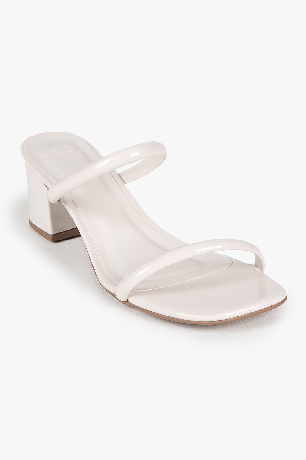 Tamanco Feminino Salto Médio Mundial Jules Branco 2