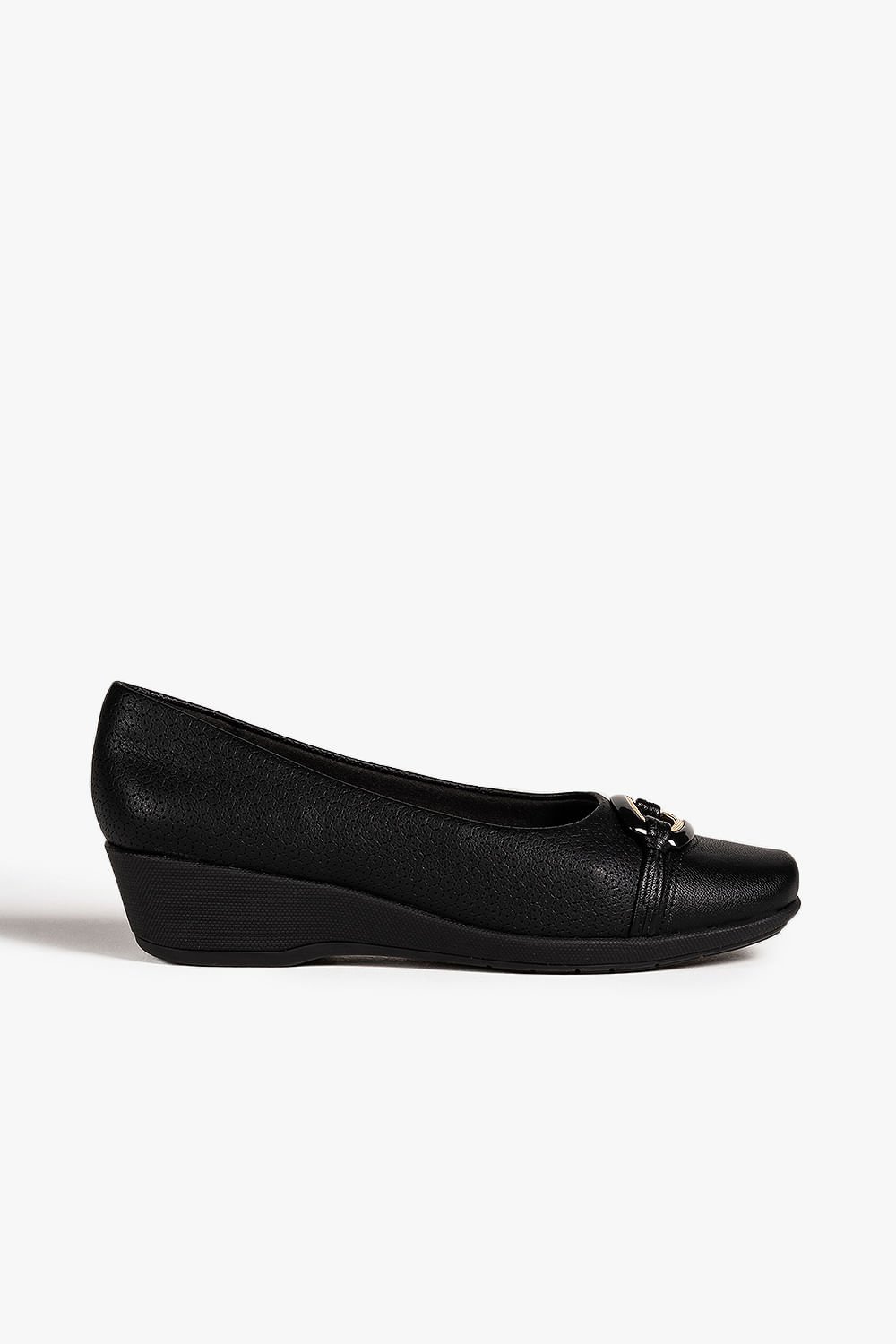 Conforto Feminino Salto Médio Piccadilly Orlanda Preto 1