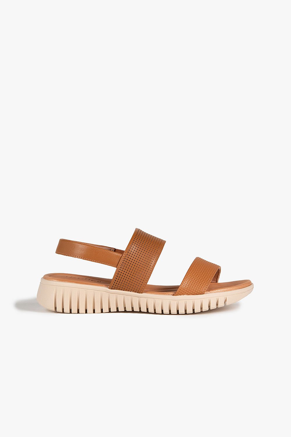 Sandália Feminina Papete Usaflex Noemi Marrom 1