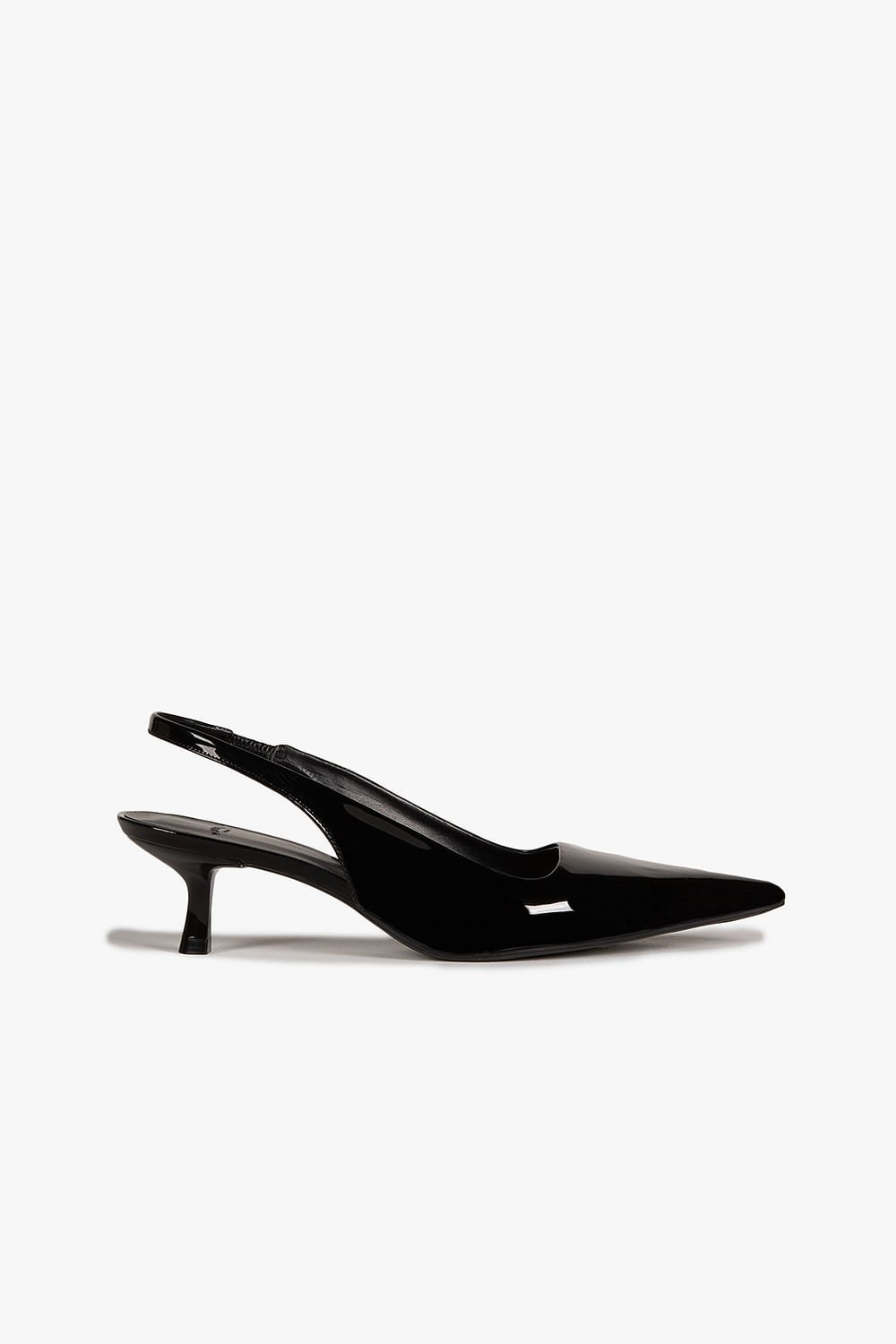 Sapato Feminino Slingback Mundial Linnea Preto 1