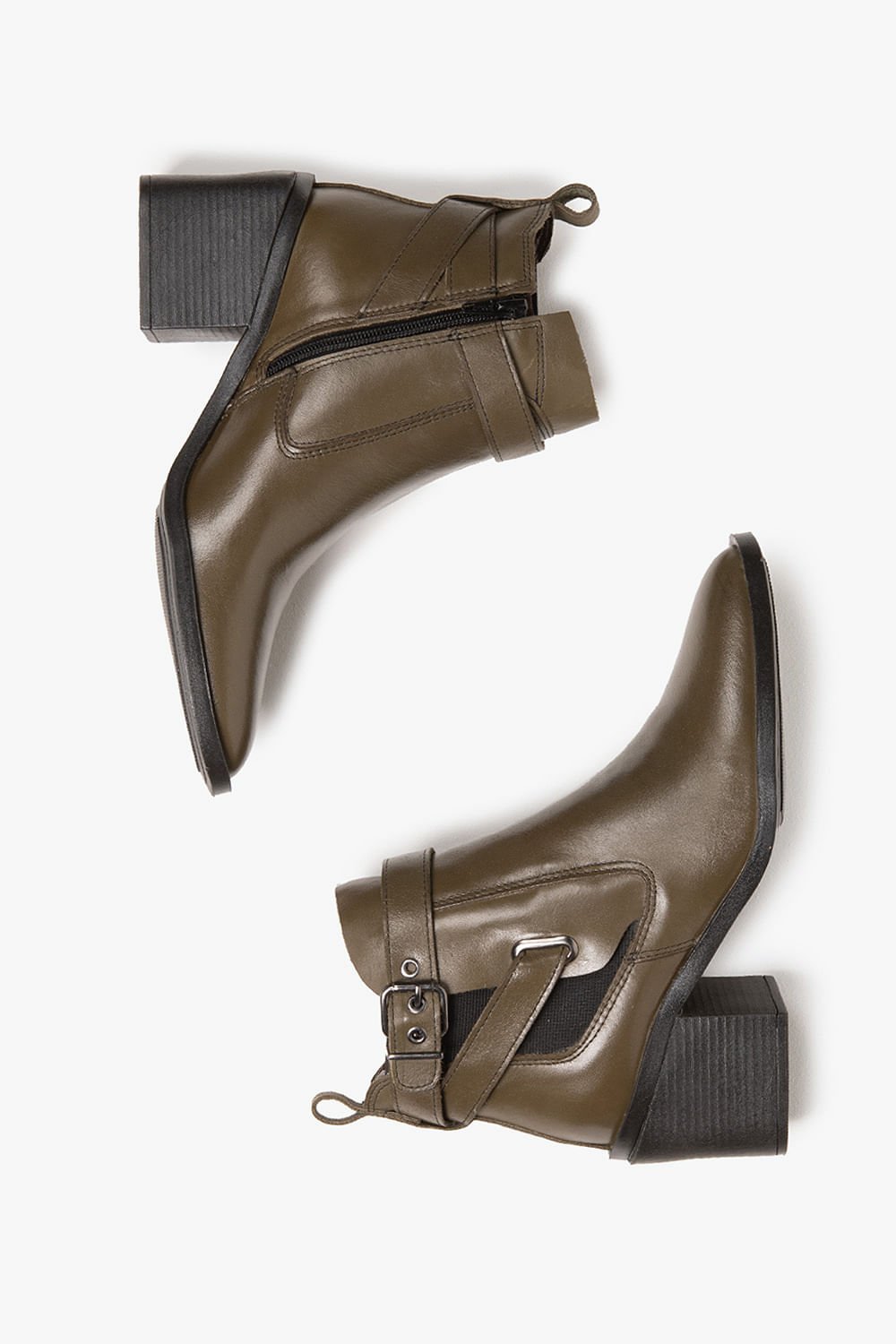 Bota Feminina Cano Curto Mundial Klara Verde 3