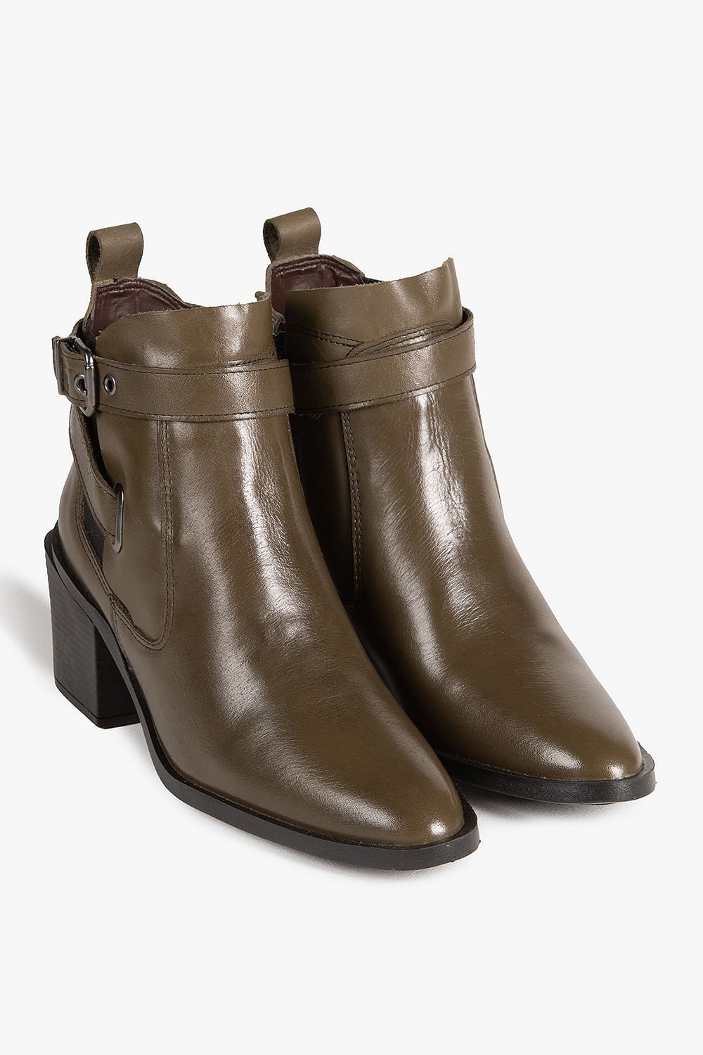 Bota Feminina Cano Curto Mundial Klara Verde 4