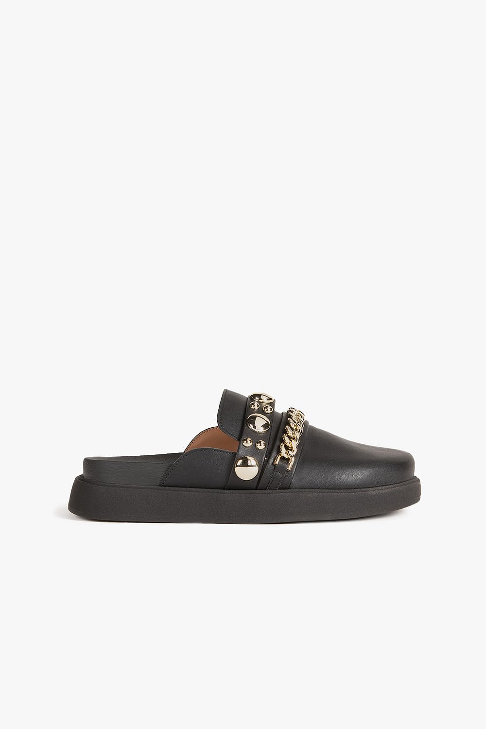 Mule Feminino Clog Vizzano Haiala Preto 1