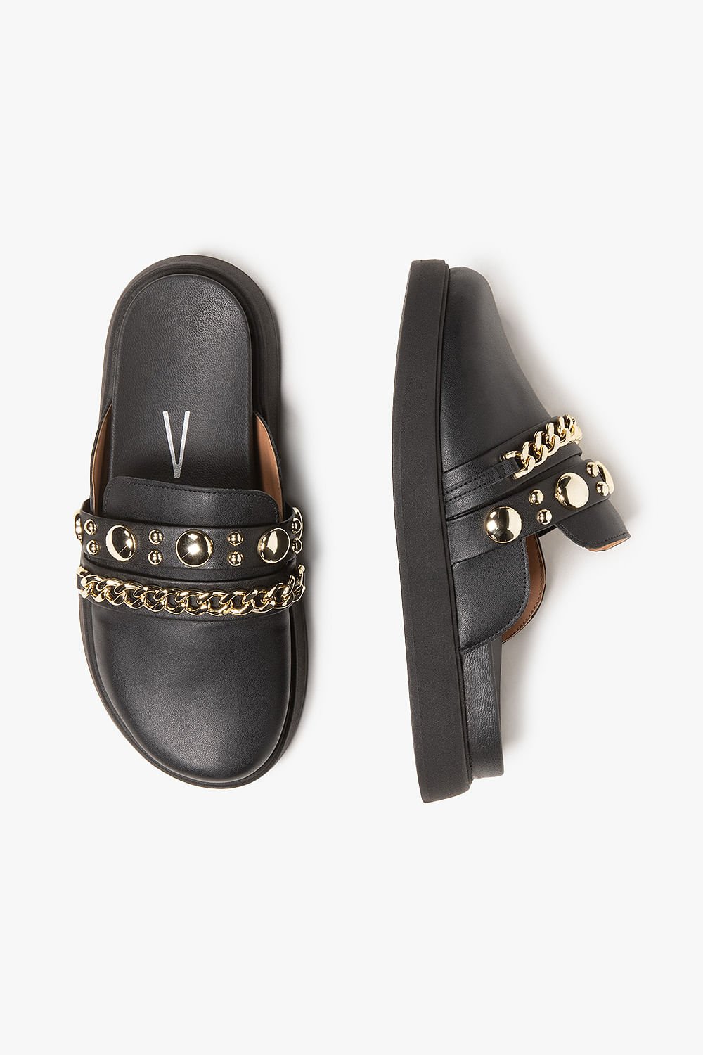 Mule Feminino Clog Vizzano Haiala Preto 3