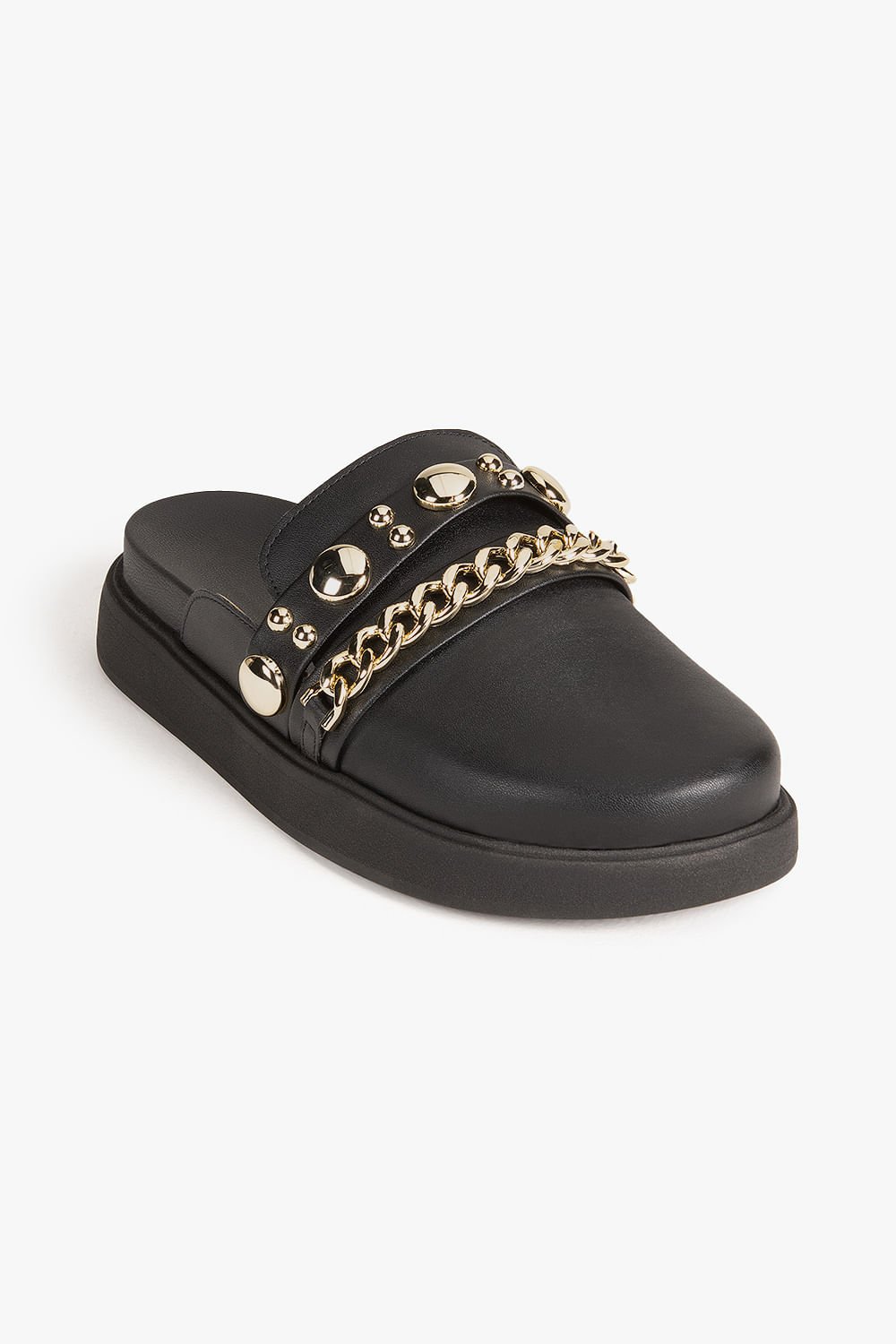 Mule Feminino Clog Vizzano Haiala Preto 4