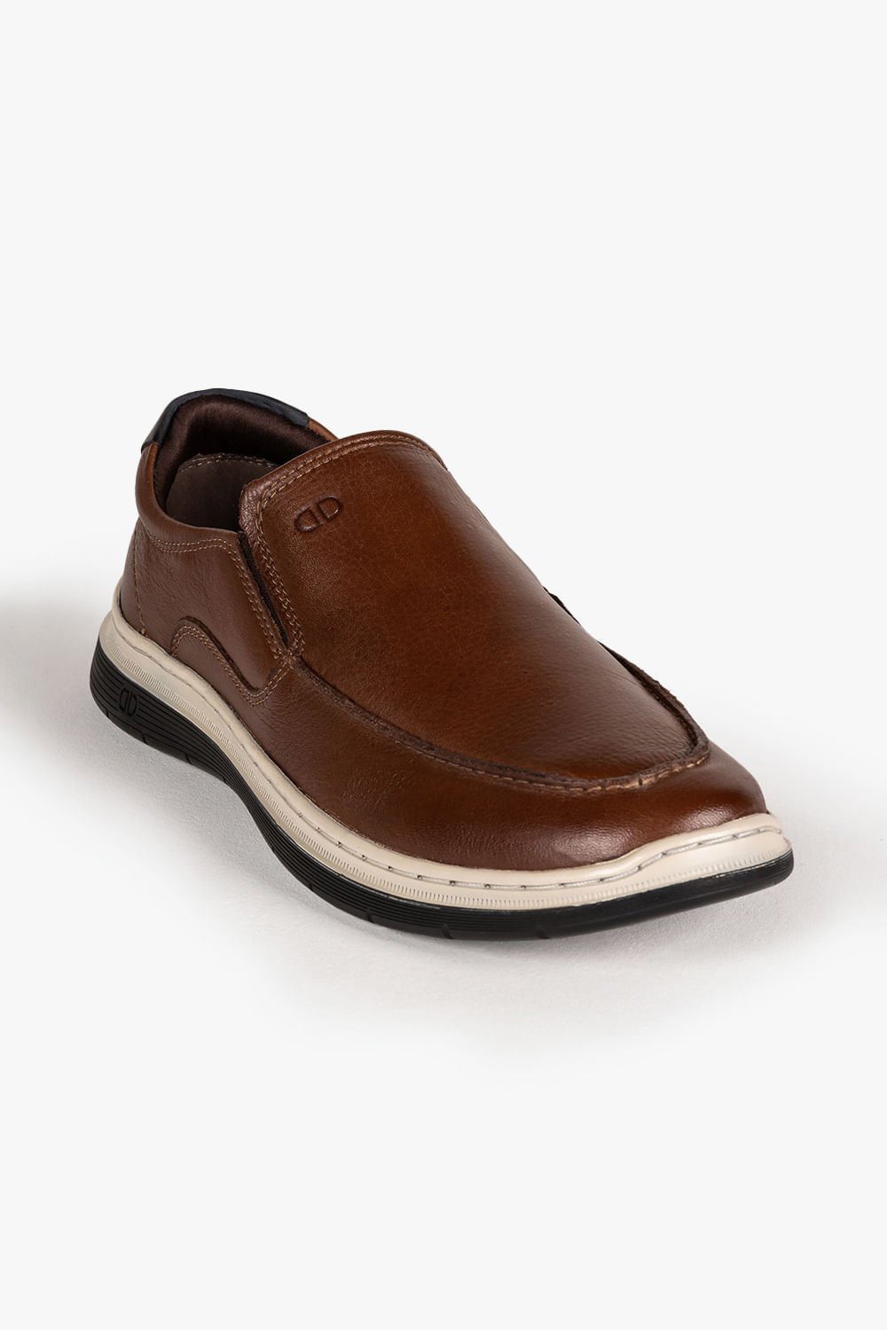 Sapatilha Masculina Democrata Casual Easy Leave Marrom 4