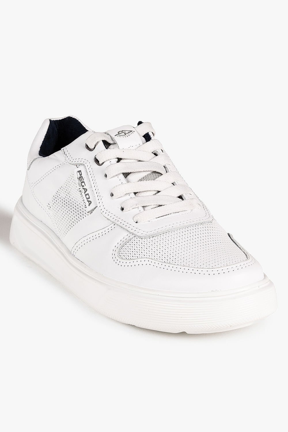 Sapatênis Masculino Pegada Levitech Elástico Branco 7