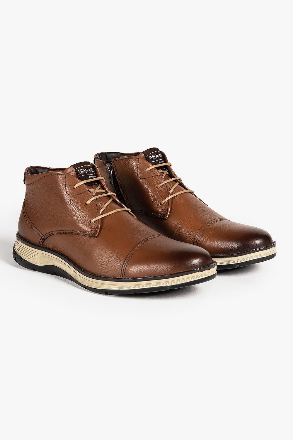 Bota Masculina Ferracini 24h Fluence Marrom 6