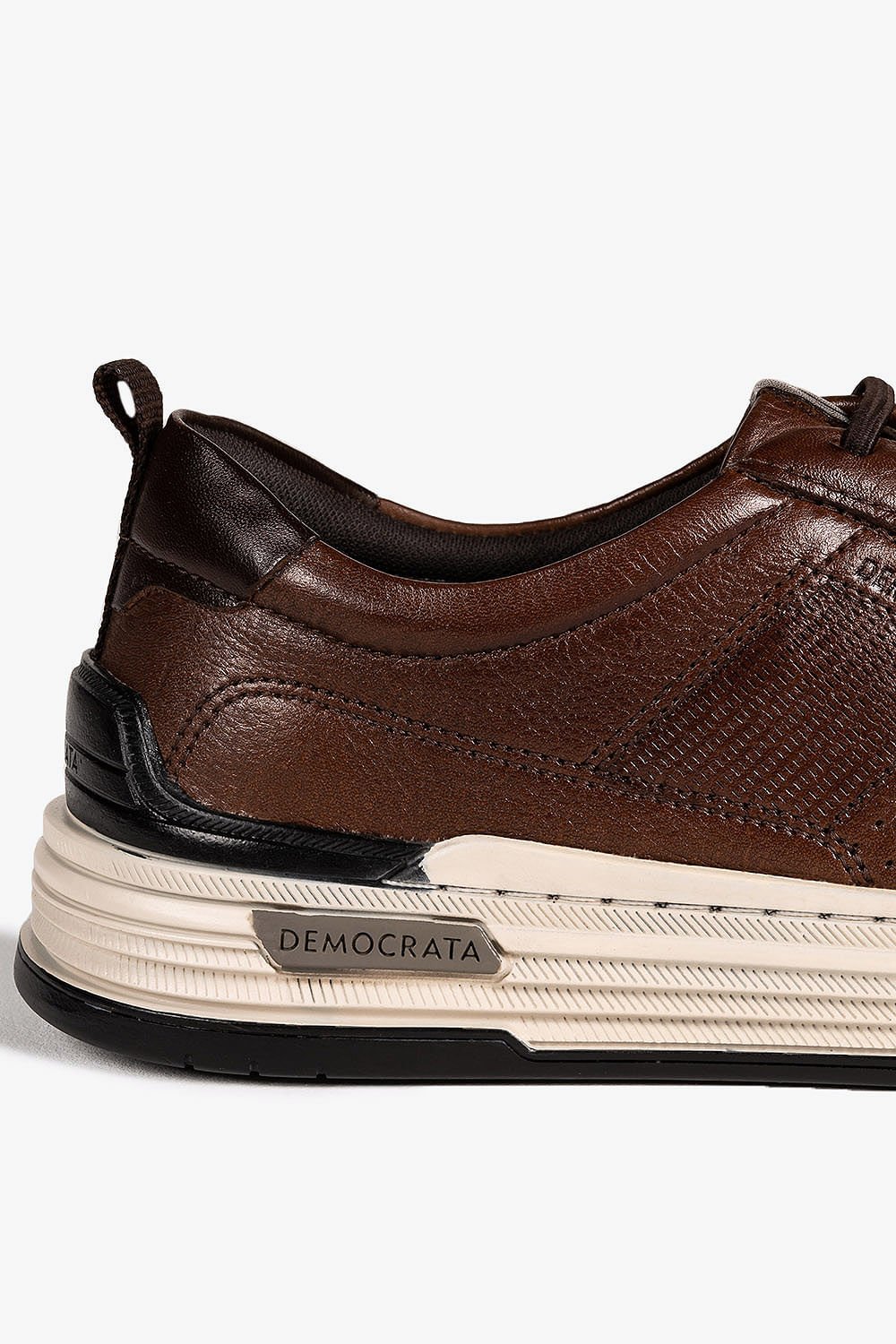 Sapatênis Masculino Democrata Denim Mike Marrom 2
