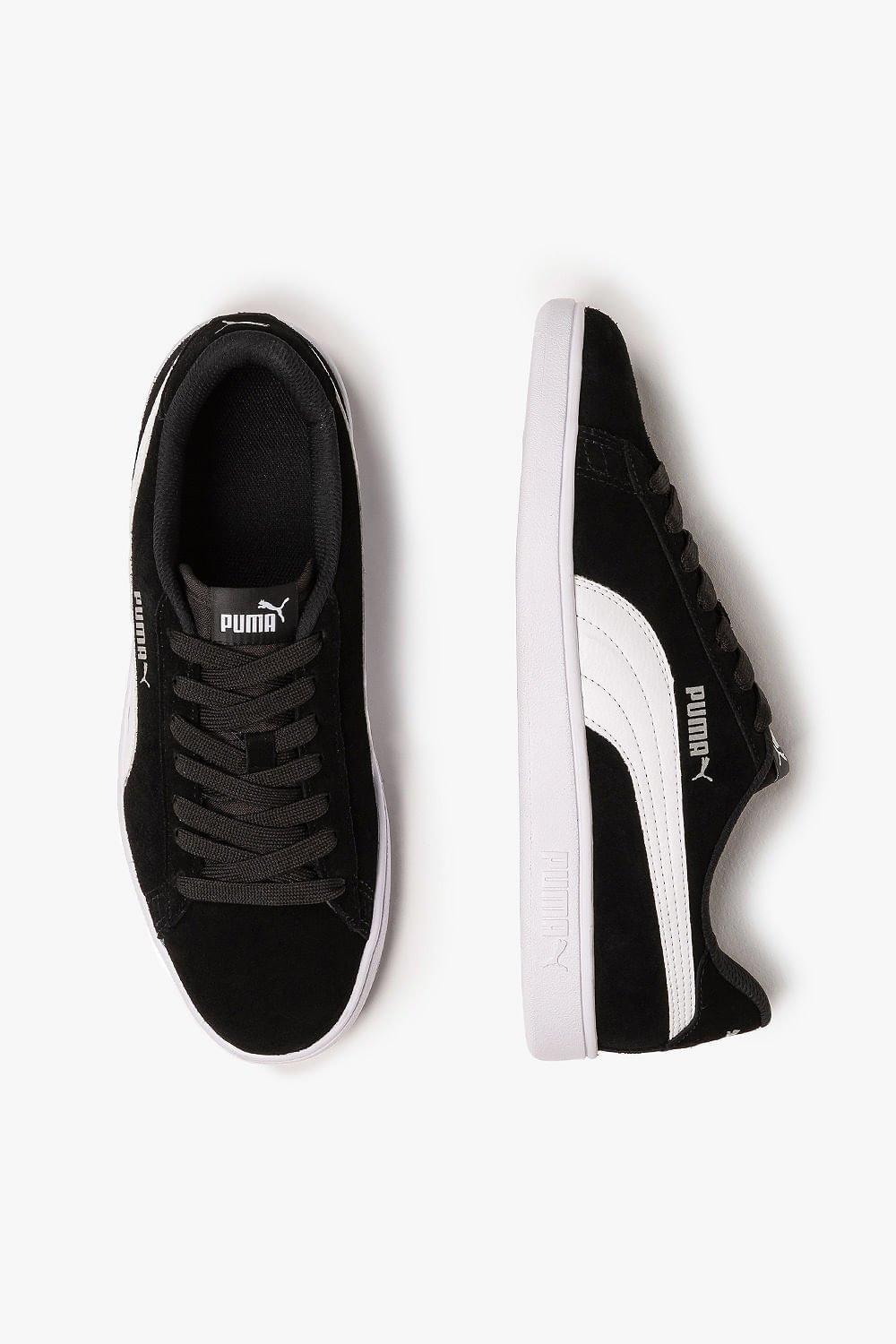 Tênis Puma Smash V2 BDP Masculino Preto/Branco 3