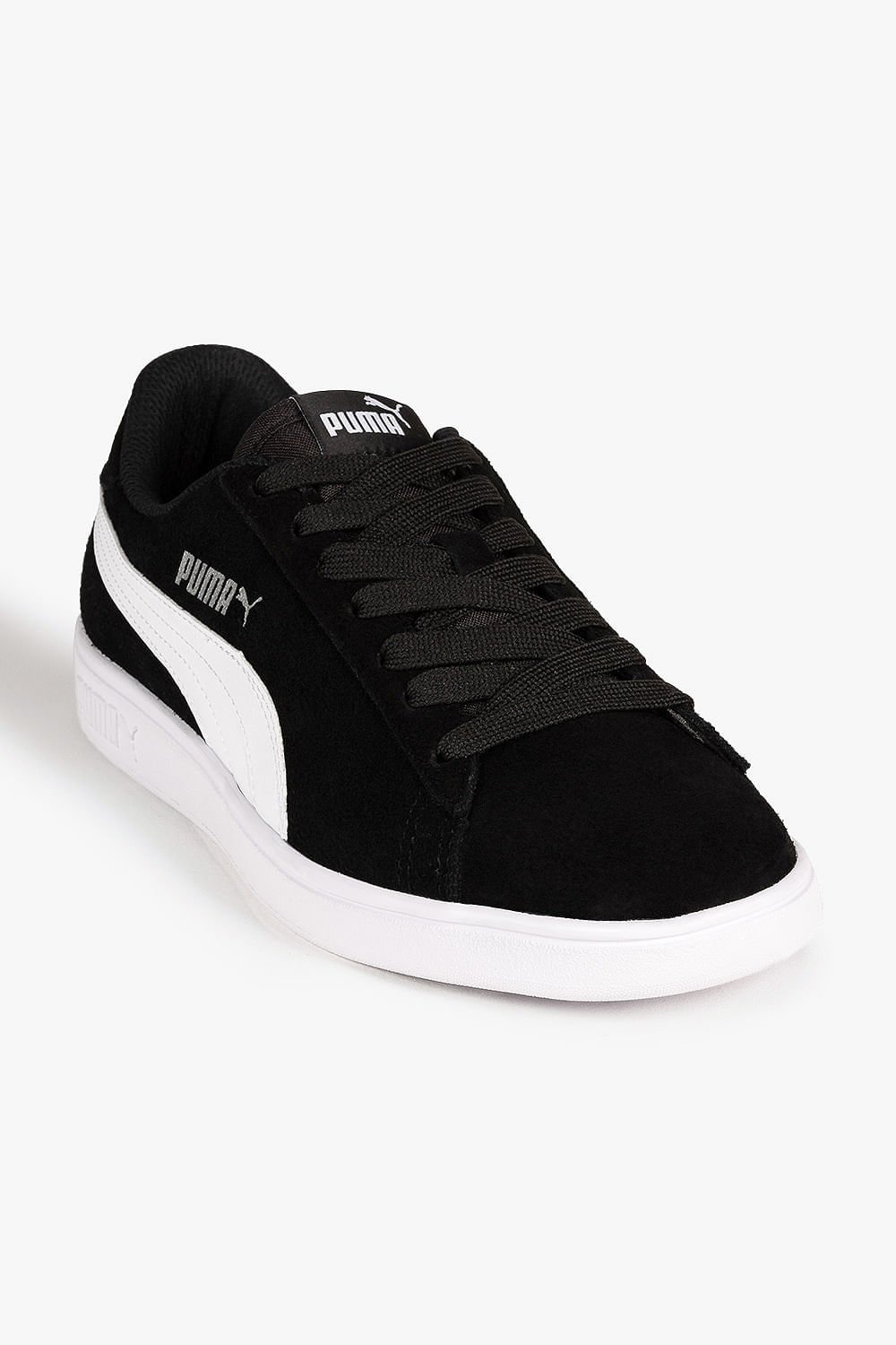 Tênis Puma Smash V2 BDP Masculino Preto/Branco 4