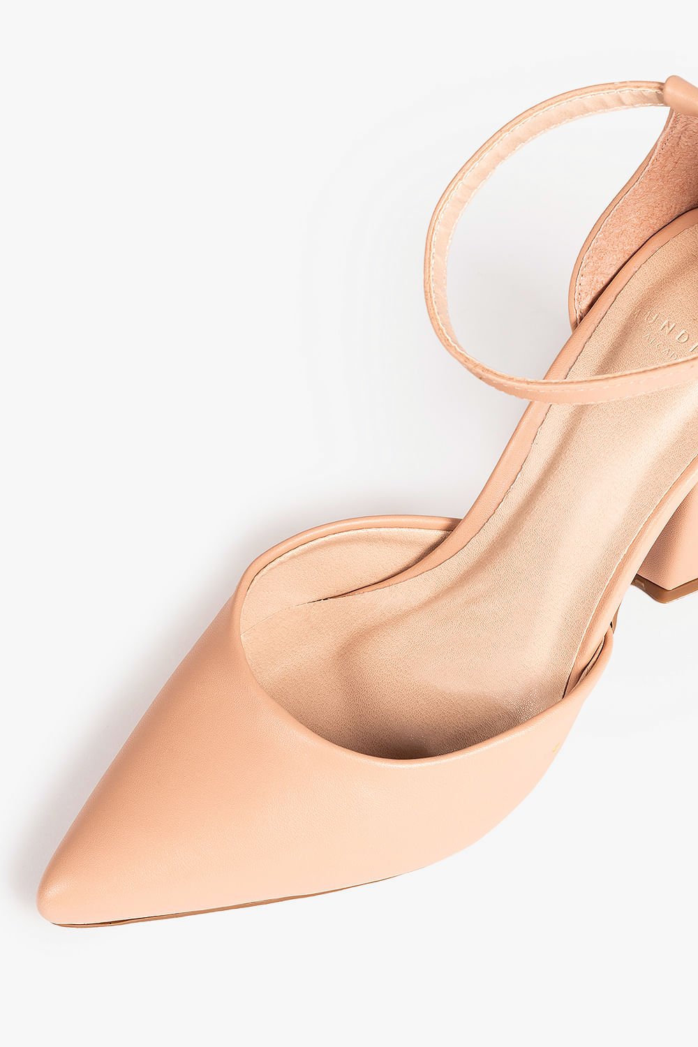 Scarpin Feminino Salto Alto Mundial Antonely Bege 2