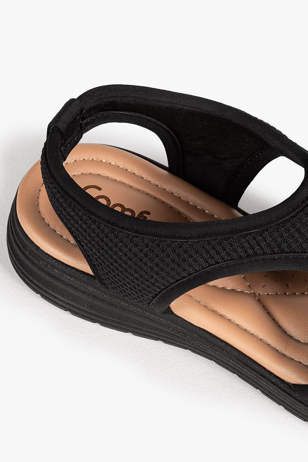 Sandália Feminina Papete Comfortflex Marta Preto 2