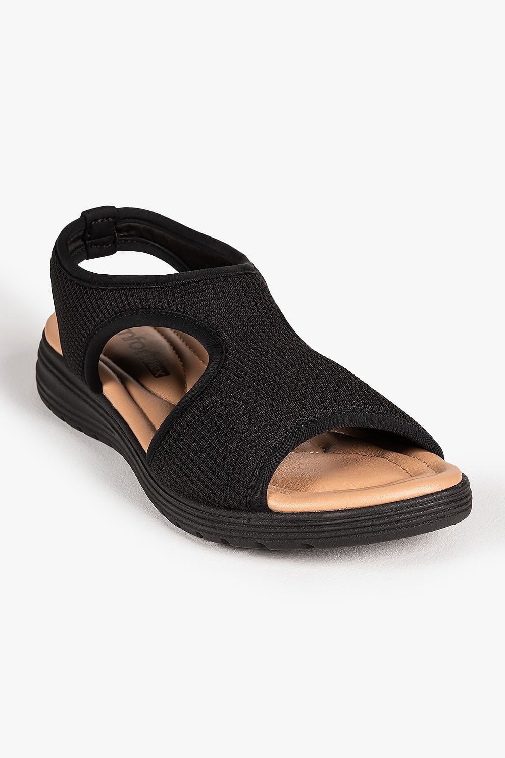 Sandália Feminina Papete Comfortflex Marta Preto 4