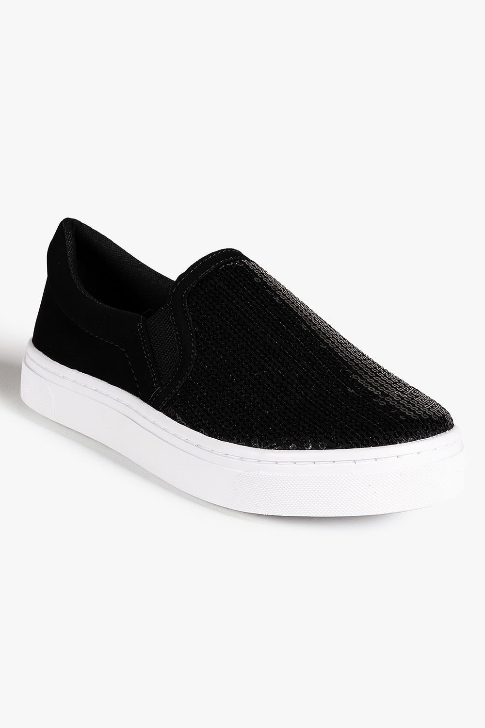 Tênis Feminino Slip On Mundial Estella Preto 4