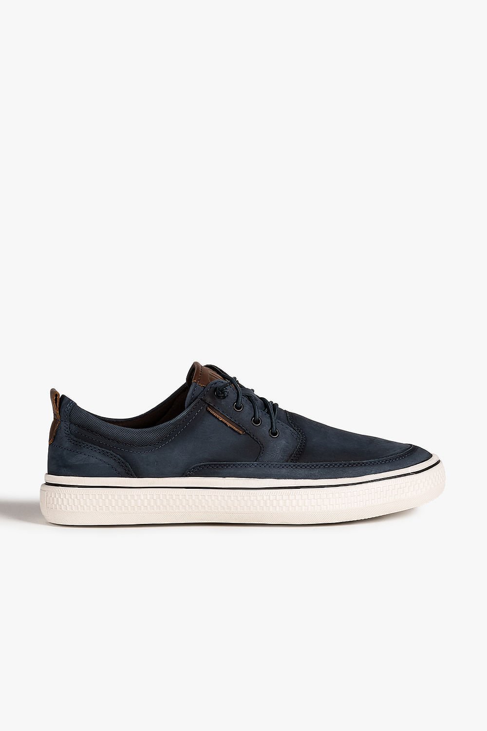 Tênis Masculino Democrata Slip On Fender Azul/Marrom 1
