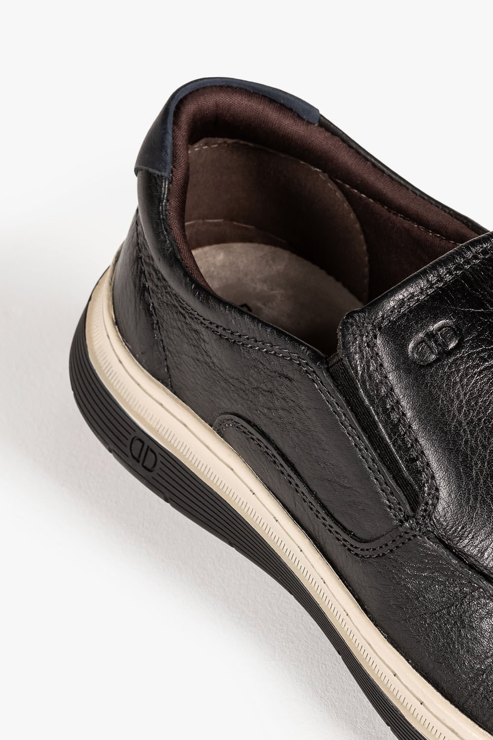 Sapatilha Masculina Democrata Casual Easy Leave Preto 2