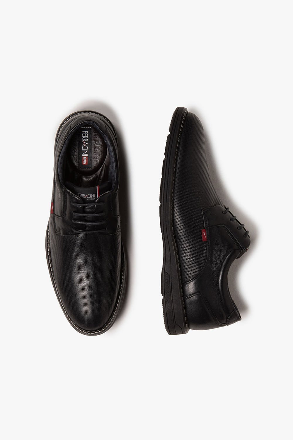 Sapato Casual Masculino Ferracini Kingston Preto 3