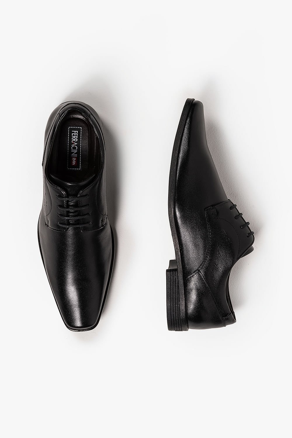 Sapato Masculino Ferracini Liverpool Amarrar Preto 3