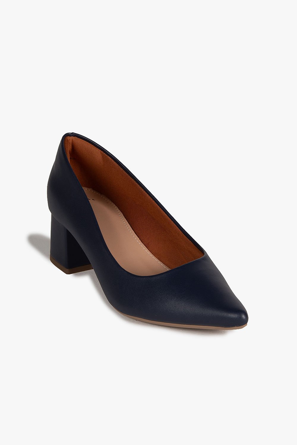 Sapato Feminino Salto Médio Mundial Dorothy Azul 2