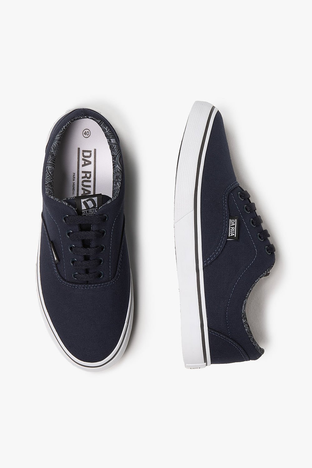 Tênis Casual Berlim da Da Rua Azul 3