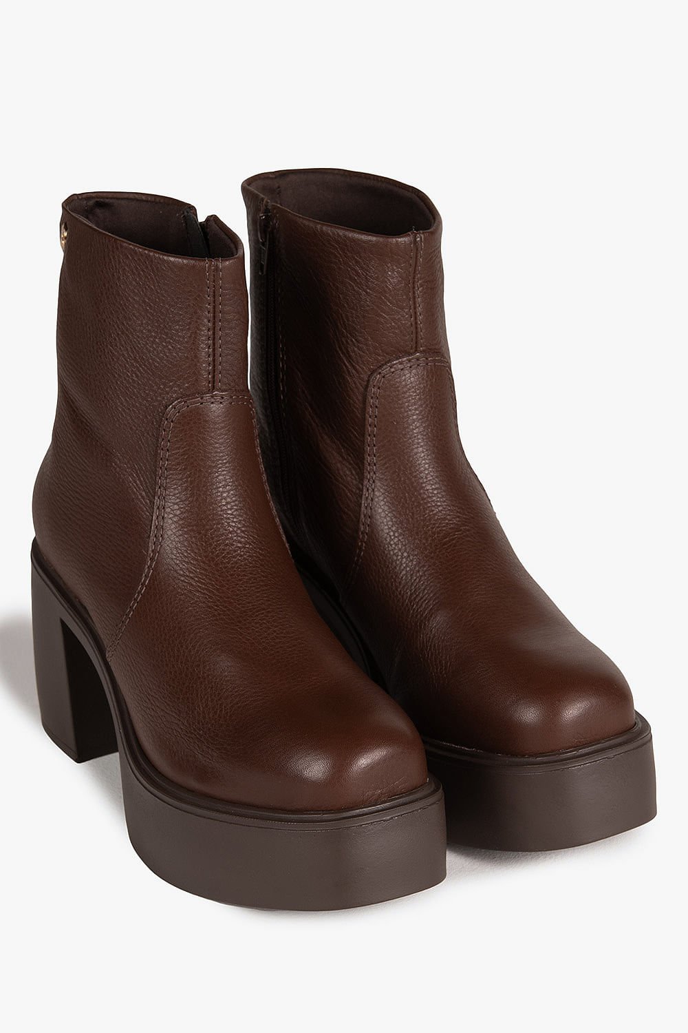 Bota Feminina Cano Curto Bottero Siena Marrom 4