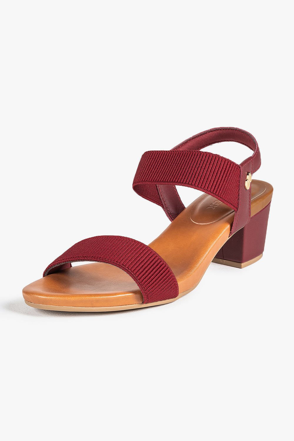 Conforto Feminino Salto Médio Usaflex Enendy Vinho 6