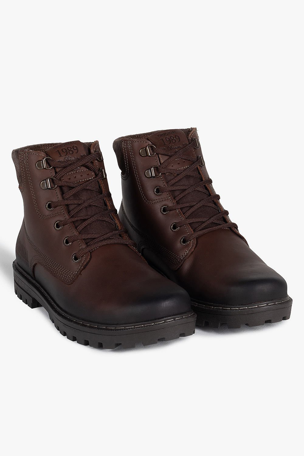 Bota Masculina Pegada Pull Up Marrom 4